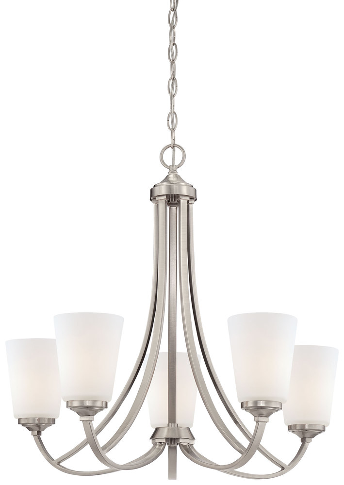 OVERLAND PARK - 5 LIGHT CHANDELIER