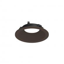 Nora NAPF-3RDNBZ - 3" Apollo Round Flanged Downlight Trim, Bronze Finish