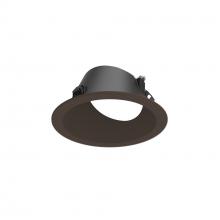 Nora NAPF-3RWWBZ - 3" Apollo Round Flanged Wall Wash Trim, Bronze Finish