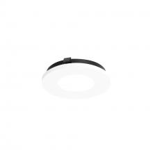 Nora NAPT-3RPHMPW - 3" Apollo Round Flangeless Pinhole Trim, Matte Powder White Finish