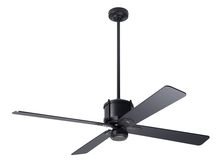 Modern Fan Co. IND-DB-50-BK-NL-CC - Industry DC Fan; Dark Bronze Finish; 50" Black Blades; No Light; Wall/Remote Combo Control