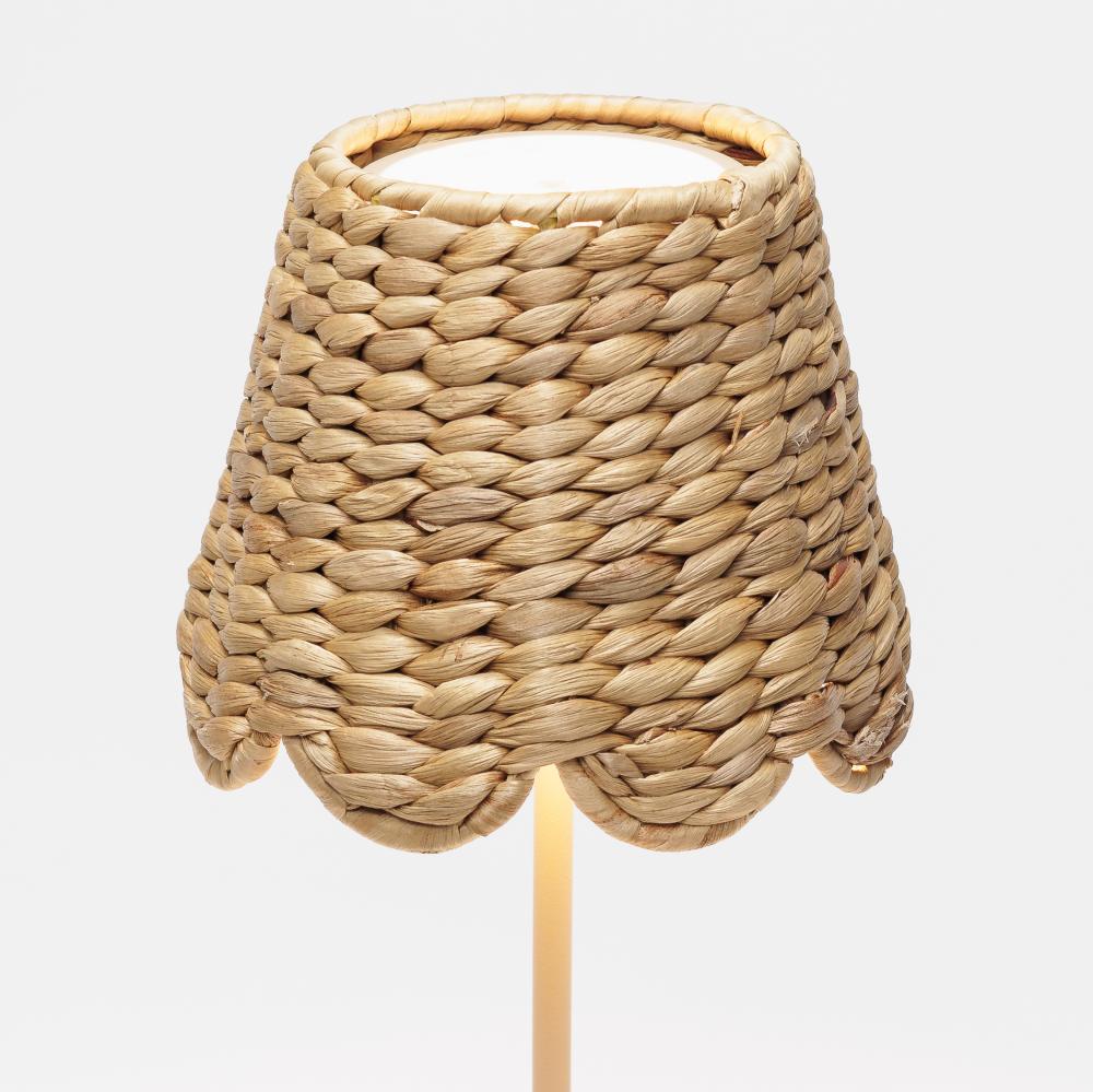 Poldina Wicker Shade - For Poldina L - Scallop Water Hyacinth