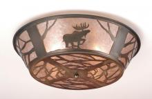 Luma-Spec Lighting 10015 - 22" Wide Moose on the Loose Flushmount