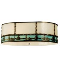Luma-Spec Lighting 102522 - 18" Long Sailboat Fan Light Shade