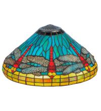 Luma-Spec Lighting 10294 - 16" Wide Tiffany Dragonfly Shade