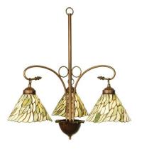 Luma-Spec Lighting 103042 - 24"W Willow Jadestone 3 LT Chandelier