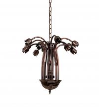 Luma-Spec Lighting 10335 - 24" Wide Pond Lily 12 Light Chandelier Hardware