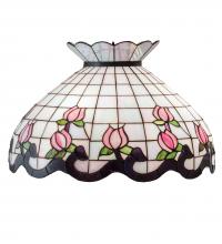 Luma-Spec Lighting 10364 - 20" Wide Roseborder Shade