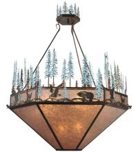 Luma-Spec Lighting 106009 - 60"W Wildlife at Pine Lake Inverted Pendant