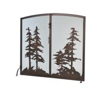 Luma-Spec Lighting 106333 - 47" Wide X 43" High Tall Pines Fireplace Screen