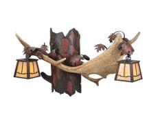 Luma-Spec Lighting 106612 - 23.5" Wide Antlers Fallow Deer 2 Light Wall Sconce