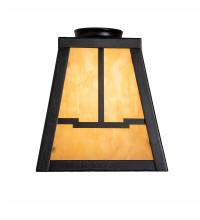 Luma-Spec Lighting 106617 - 6.5" Square Mission W/ Ring Valley View Shade