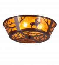 Luma-Spec Lighting 107593 - 22" Wide Cowboy Flushmount