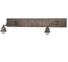 Luma-Spec Lighting 107598 - 36" Wide Dragonfly 2 Light Swing Arm Wall Sconce Hardware