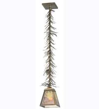Luma-Spec Lighting 108843 - 7" Square Winter Pine Mini Pendant
