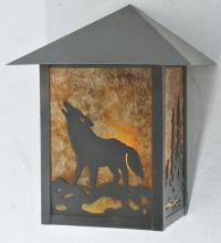 Luma-Spec Lighting 109130 - 9" Wide Seneca Wolf on the Loose Wall Sconce