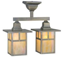 Luma-Spec Lighting 109152 - 15.5"W Hyde Park T Mission 2 LT Semi-Flushmount