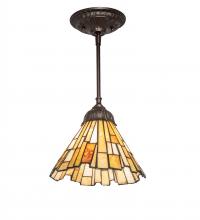 Luma-Spec Lighting 109194 - 8" Wide Delta Jadestone Mini Pendant