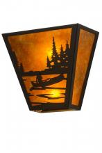 Luma-Spec Lighting 109571 - 13"W Canoe At Lake Wall Sconce