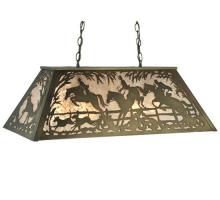 Luma-Spec Lighting 109744 - 33" Long Fox Hunt Oblong Pendant