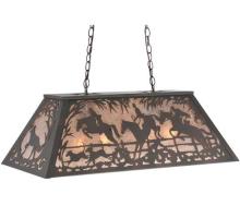 Luma-Spec Lighting 109866 - 33" Long Fox Hunt Oblong Pendant