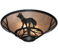 Luma-Spec Lighting 110552 - 22"W Fox on the Loose Flushmount