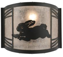 Luma-Spec Lighting 110558 - 12"W Rabbit on the Loose Left Wall Sconce