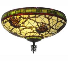 Luma-Spec Lighting 110734 - 24" Wide Pinecone Flushmount