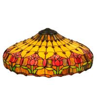 Luma-Spec Lighting 11078 - 22"W Colonial Tulip Shade