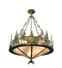Luma-Spec Lighting 110807 - 62"W Wildlife Inverted Pendant
