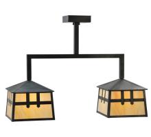 Luma-Spec Lighting 110940 - 32"L Stillwater Double Cross Mission 2 LT Island Pendant