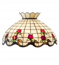 Luma-Spec Lighting 11144 - 20" Wide Roseborder Shade