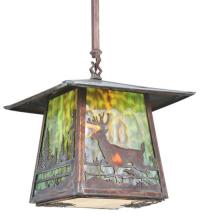 Luma-Spec Lighting 111475 - 12"Sq Stillwater Deer Creek Pendant