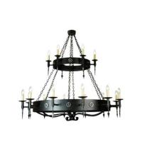 Luma-Spec Lighting 111559 - 60" Wide Warwick 18 Light Two Tier Chandelier