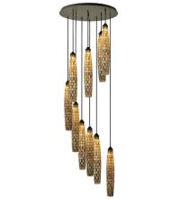Luma-Spec Lighting 112057 - 48"W Checkers 10 LT Cascading Pendant