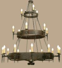 Luma-Spec Lighting 112084 - 72" Wide Warwick 21 Light Three Tier Chandelier