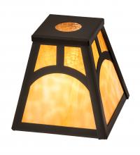 Luma-Spec Lighting 112358 - 6" Square Mission Hill Top Shade