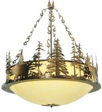 Luma-Spec Lighting 112363 - 62"W Wildlife Inverted Pendant