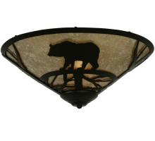Luma-Spec Lighting 112458 - 17"W Bear on the Loose Flushmount