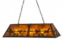 Luma-Spec Lighting 112603 - 48"L Ducks in Flight Oblong Pendant
