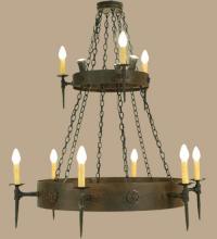 Luma-Spec Lighting 112813 - 47" Wide Warwick 12 Light Two Tier Chandelier