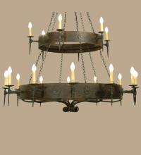 Luma-Spec Lighting 112829 - 72"W Warwick 18 LT Two Tier Chandelier