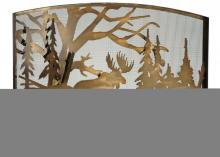 Luma-Spec Lighting 113069 - 60"W X 40"H Moose Creek Arched Fireplace Screen