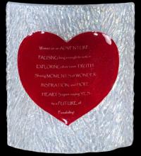 Luma-Spec Lighting 114106 - 7" Wide Personalized Heart Panel
