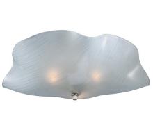 Luma-Spec Lighting 114165 - 16"W Metro Mist Organic Art Glass Flushmount