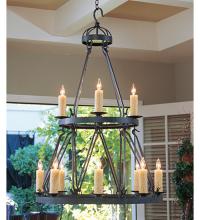 Luma-Spec Lighting 115287 - 36" Wide Lakeshore 12 Light Two Tier Chandelier