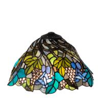 Luma-Spec Lighting 11560 - 16" Wide Spiral Grape Shade