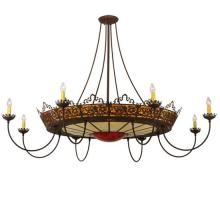 Luma-Spec Lighting 115675 - 84"W Stanley 8 Arm Semi-Flushmount
