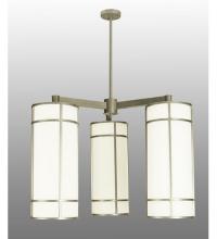 Luma-Spec Lighting 117579 - 49"W Cilindro Jackson Hall 3 LT Chandelier