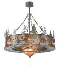 Luma-Spec Lighting 117720 - 44"W Tall Pines W/Fan Light Chandel-Air